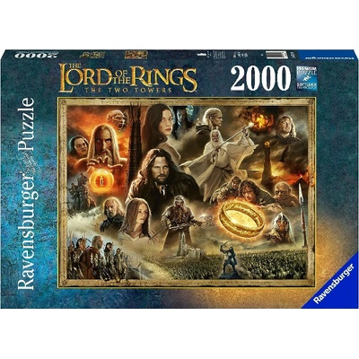 Ravensburger Puzzle Ravensburger Lord Of The Rings The Two Towers 2000pc (10217294)