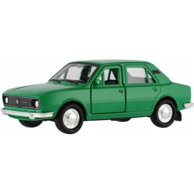 Welly Auto Škoda 105L kov/plast 11cm 39 na volný chod 4 barvy v krabič 1:34