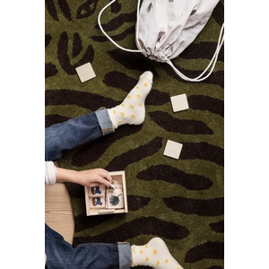 ferm LIVING Вълнен килим Safari Tufted Rug 118 x 160 cm (9071)