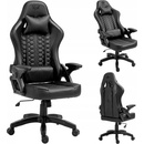 Herné kreslá KRAKEN Feyton čierna