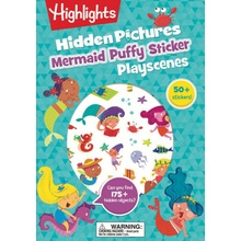 Mermaid Hidden Pictures Puffy Sticker Playscenes