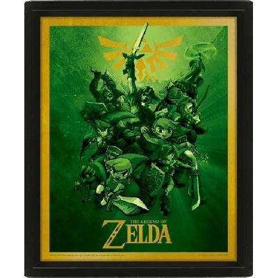 Obraz 3D Zelda