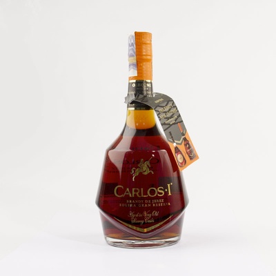 Carlos I Brandy de Jerez 40% 1 l (karton)