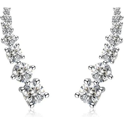 Majya stříbrné náušnice DONA 11181