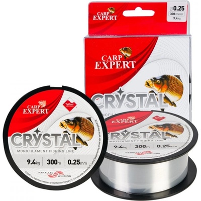 Carp Expert Crystal Transparent 300 m 0,18 mm 4,25 kg