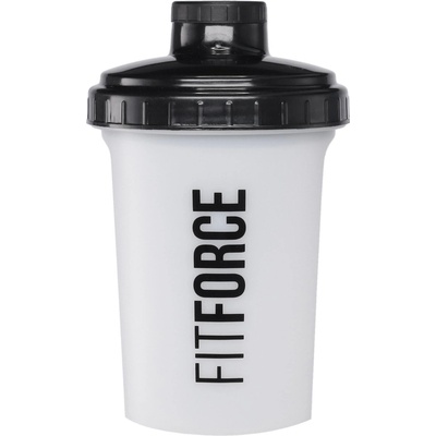 Šejker Fitforce FARROW 500 ML Transparentná,Čierna