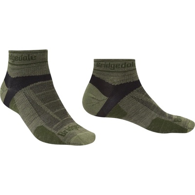 Bridgedale Trail Run Ultralight Zero Merino Sport Low green