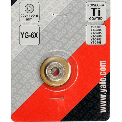 Yato Náhradné koleso do rezačky 22 x 11 x 2 mm
