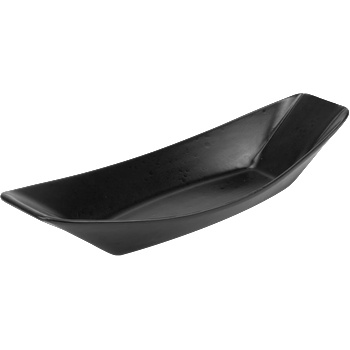 Horecano HORECANO-STREET FOOD-Плато тип лодка 30.6x11.6xh5.5cm BLACK (79240TA) (015246)