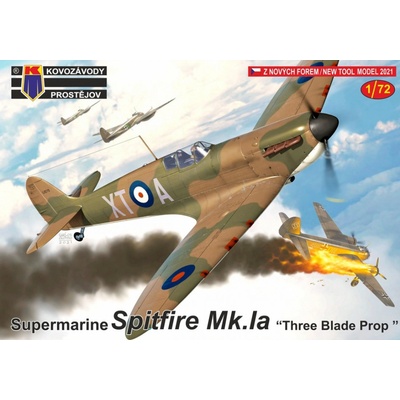 Kovozávody Prostějov Supermarine Spitfire Mk.Ia „Three Blade Prop“ 1:72