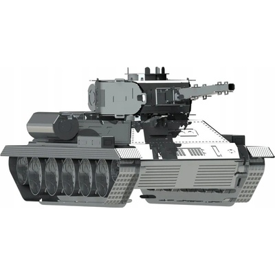 Metal Time Luxusná oceľová stavebnica tank T-34/85