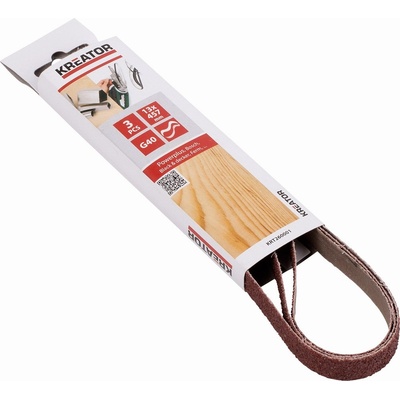 Brusný pás 13 x 457mm G40 3ks KREATOR KRT260001