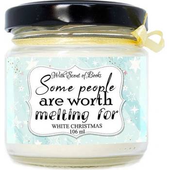 With Scent of Books Ароматна свещ - Some people are worth melting for, 106 ml (SC22-03)