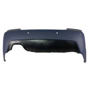  Задна броня за BMW E60 sedan (2003-2007) - M-Tech дизайн с отвори за парктроник 24mm грундирана