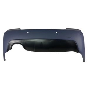  Задна броня за BMW E60 sedan (2003-2007) - M-Tech дизайн с отвори за парктроник 24mm грундирана