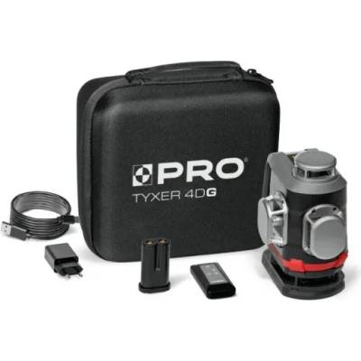 PRO Комплект лазерен нивелир + аксесоари pro tyxer 4dg/ 30 м (pro-l1308)
