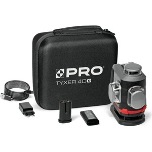 PRO Комплект лазерен нивелир + аксесоари pro tyxer 4dg/ 30 м (pro-l1308)
