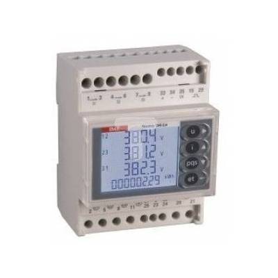 NEMO D4-LE Network Parameter Meter to TH35 A80-265VAC/110-300VDC 1-5A 500V Pulse Output + RS485 MFD4421