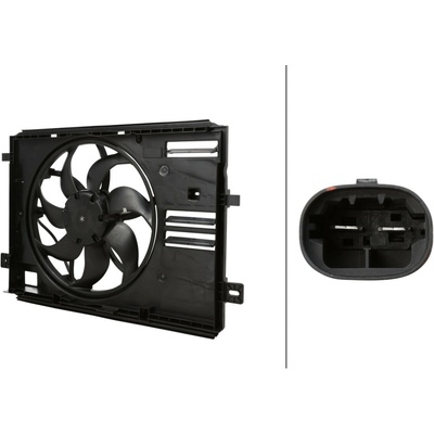 Ventilátor chladenia motora HELLA 8EW 366 420-361 (8EW366420361)