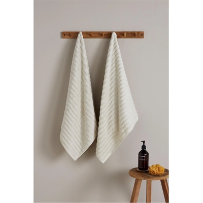Homelife Хавлиена кърпа Homelife Super Soft Ribbed Bath Towels - Natural