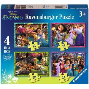Ravensburger Пъзел Ravensburger от 24 части 4 в 1 - Енканто (12001067) - baby