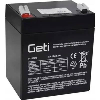 Geti 12V / 7,0Ah bezúdržbový akumulátor