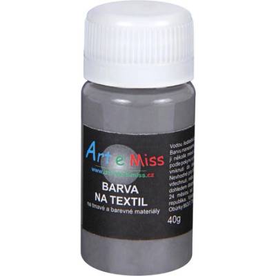 Artemiss farba na tmavý textil strieborná 40 g