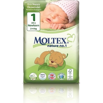 Moltex eko plienky NEWBORN 2-4 kg 23 ks