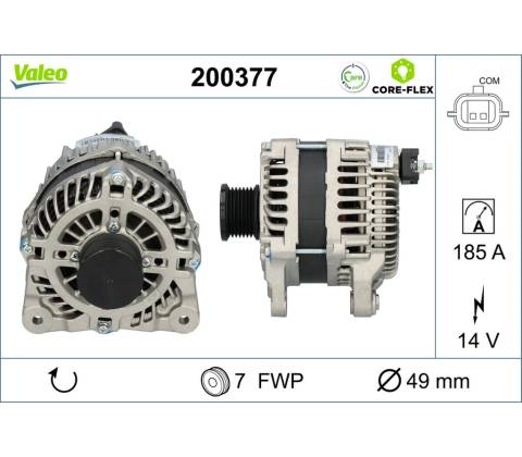 Alternátor VALEO 200377