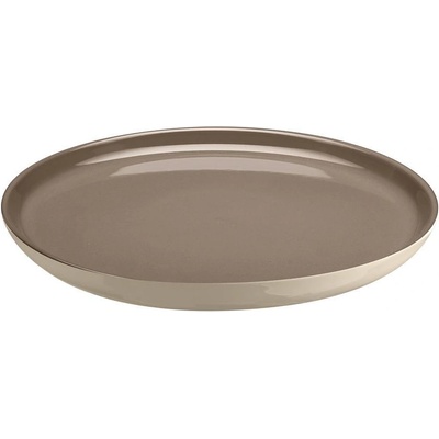 Emile henry (Франция) Керамична чиния emile henry dinner plate основна - цвят сиво-бежов с екрю (eh 8928-g9)