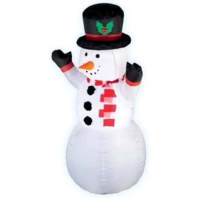 HOME KD 120 H Nafukovací snehuliak 120 cm s LED osvetlením