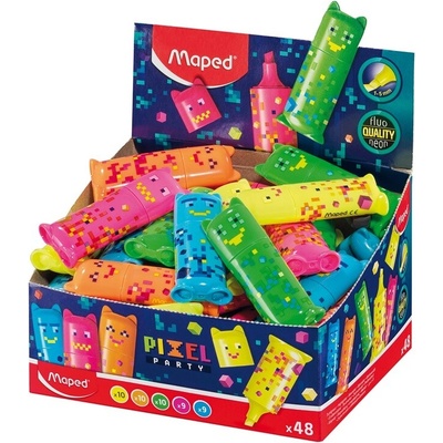 Maped Mini Pixel Party 48 ks ve stojánku