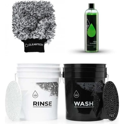 Clean Tech Co Комплект за безопасно измиване CleanTech (Bucket Set)