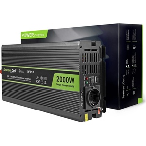 Green Cell INV10 инвертор 2000 W черен (INV10)