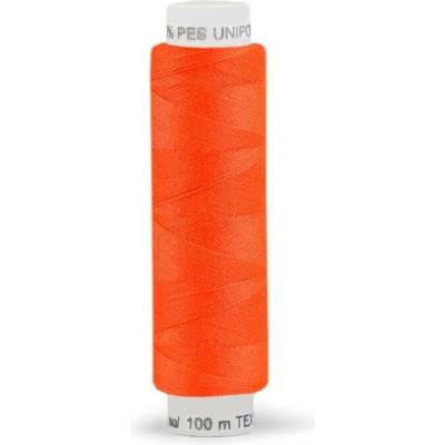 Polyesterové nitě Unipoly návin 100 m 215 oranžová reflexní