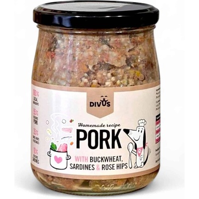 DIVUS Домашно приготвено свинско в буркан