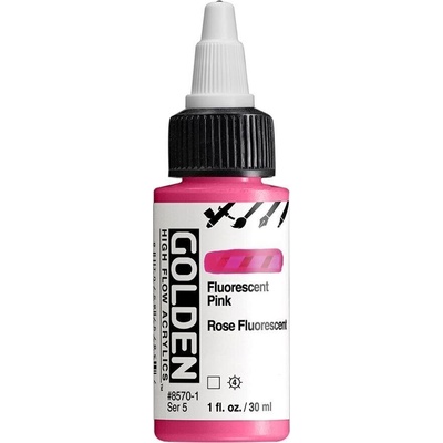 Golden Artist Colors High Flow АКРИЛНА боя Fluorescent Pink 30 ml 1 бр (0008570-1)