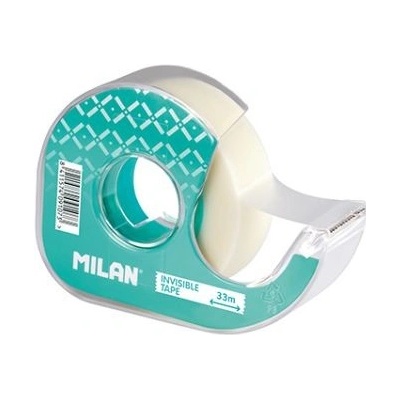 MILAN Lepiaca páska neviditeľná/matná 19 mm x 33 m s dispenzorom