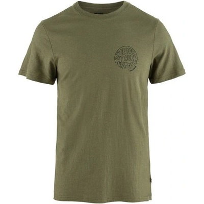 Fjallraven Hemp Blend Out Here t-shirt GREEN