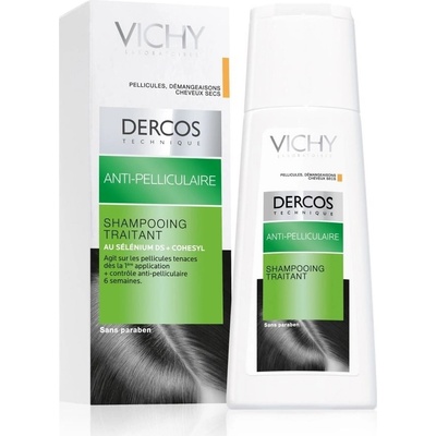 Vichy Dercos Anti Dandruff Greasy šampón proti lupinám na normálne až mastné vlasy 390 ml