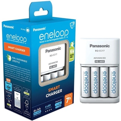Panasonic BQ-CC17 + 4 ks AA – Sleviste.cz