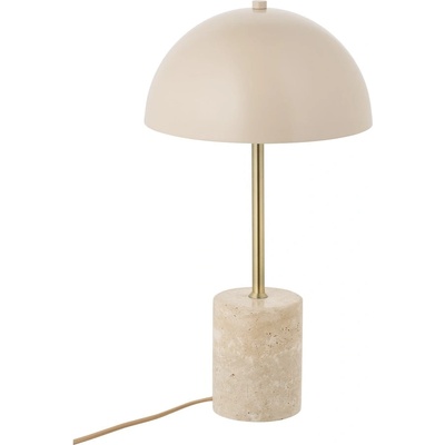 House Nordic Бежова настолна лампа с метален абажур (височина 45 cm) Sheffield - House Nordic (6450001)