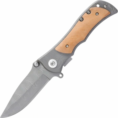 IZMAEL Outdoorový skládací WG715 Hnědá/Šedá 8.5 cm