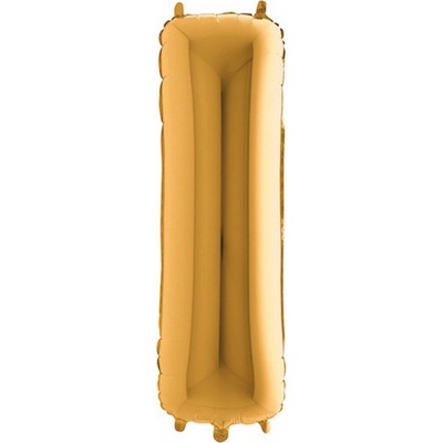 Grabo Balónek písmeno I 102 cm různé barvy Zlatá