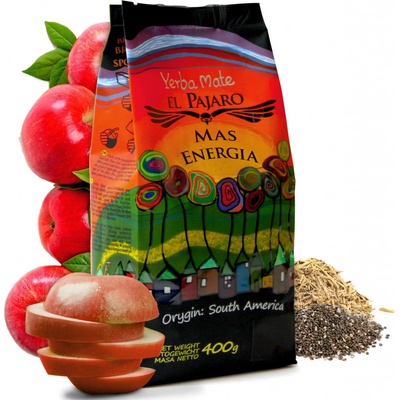 El Pajaro Yerba maté Mas Energia 400 g