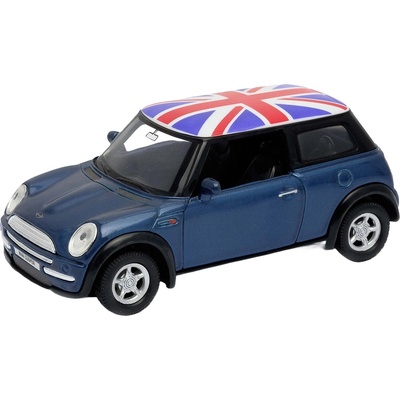 Welly Метална кола Welly - Mini Cooper UK, 1: 34, синя (1DCTYWE0BG4972005D)