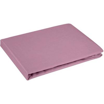 Takoy Prostěradlo bez gumy z bavlněného saténu barva tmavě růžové 125 g/m2 DINA Diva Line-HF-337367 220x210 220x210