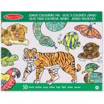 Melissa & Doug - Книжка за оцветяване - Джъмбо - Животни