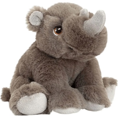 Keel Toys Плюшена играчка Keel Toys Keeleco - Носорог, 18 cm (SE6567)