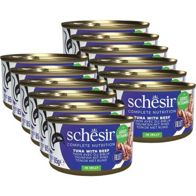 Schesir котешки тунец с говеждо 12 x 85 г